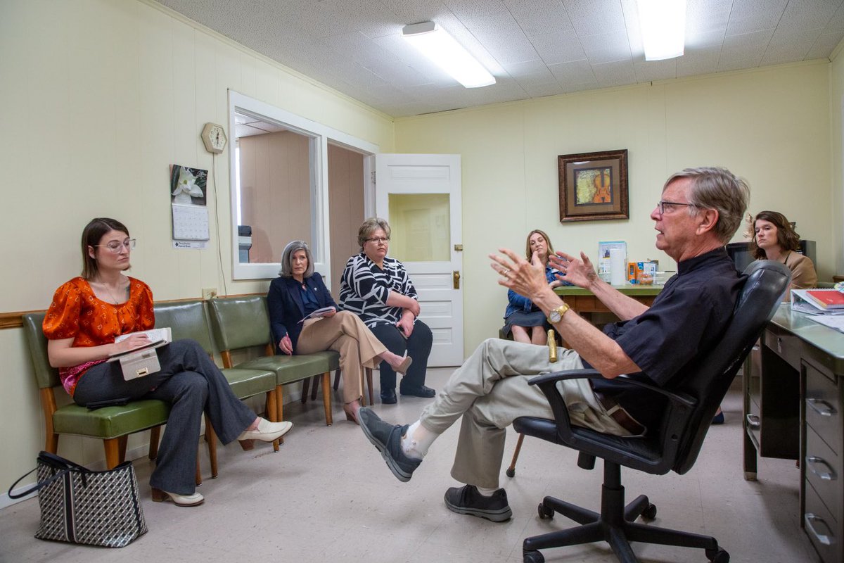 My next #RivertoRiver visit was at the Lucas County Inter-Church Council in Chariton – a food bank that distributes critical resources to communities in southern Iowa. Thank you for going above and beyond to support Iowans in need!