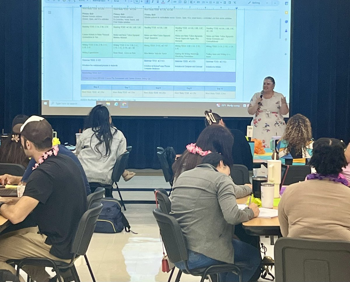 We had some district leaders come by to congratulate out TRA “graduates. @<a href="/helen_hwhite5/">Helen White</a> <a href="/elizondoreading/">MariaElizondo</a> <a href="/nisdelemelar/">Elementary ELAR</a> <a href="/NISDElemCI/">Elementary CI</a>