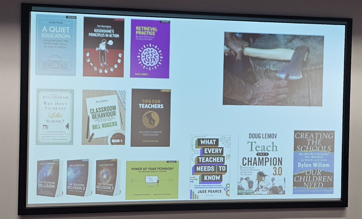 Edinburgh Napier Teacher Education (@enuteachered) on Twitter photo It was great to have <a href="/DrHarknessChem/">Dr Harkness</a> from <a href="/PeeblesHigh/">Peebles High School</a> on campus today to talk to our departing #EdNapierPGDE students. Some great book suggestions to help 'keep their axe sharp' It was great to have <a href="/DrHarknessChem/">Dr Harkness</a> from <a href="/PeeblesHigh/">Peebles High School</a> on campus today to talk to our departing #EdNapierPGDE students. Some great book suggestions to help 'keep their axe sharp'