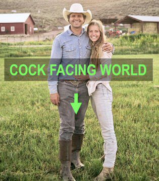 Cock facing pussy = WRONG Cock facing the world = RIGHT