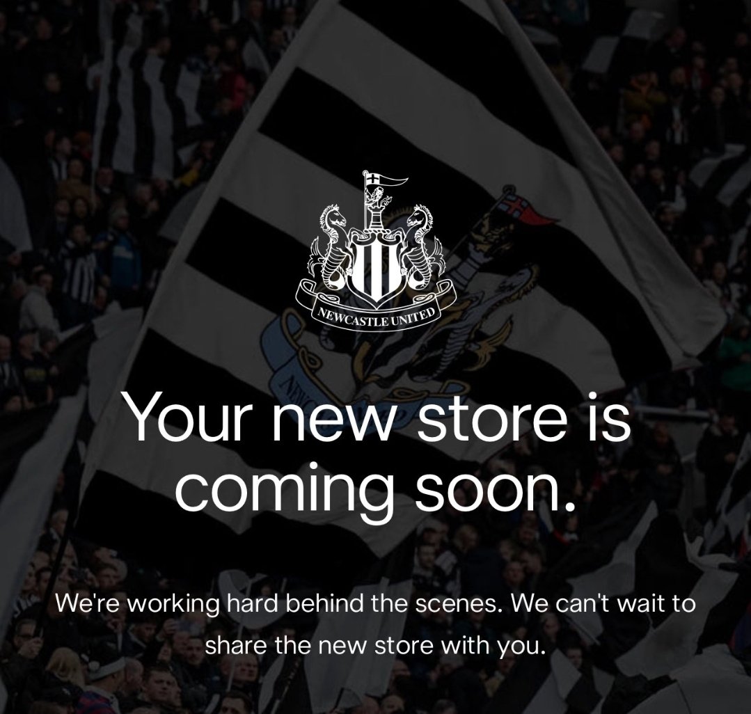 New Adidas store coming soon! Can't wait! 🤩

#NUFC #NUFCFans #Newcastle