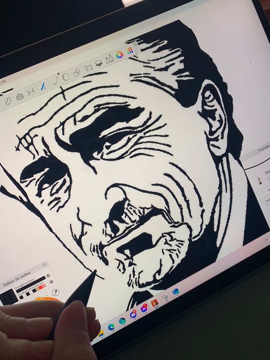 This afternoon I’m drawing a portrait of Robert De Niro ✍🏻 Conservatives triggered in 3,2,1,… #ArtistOnTwitter