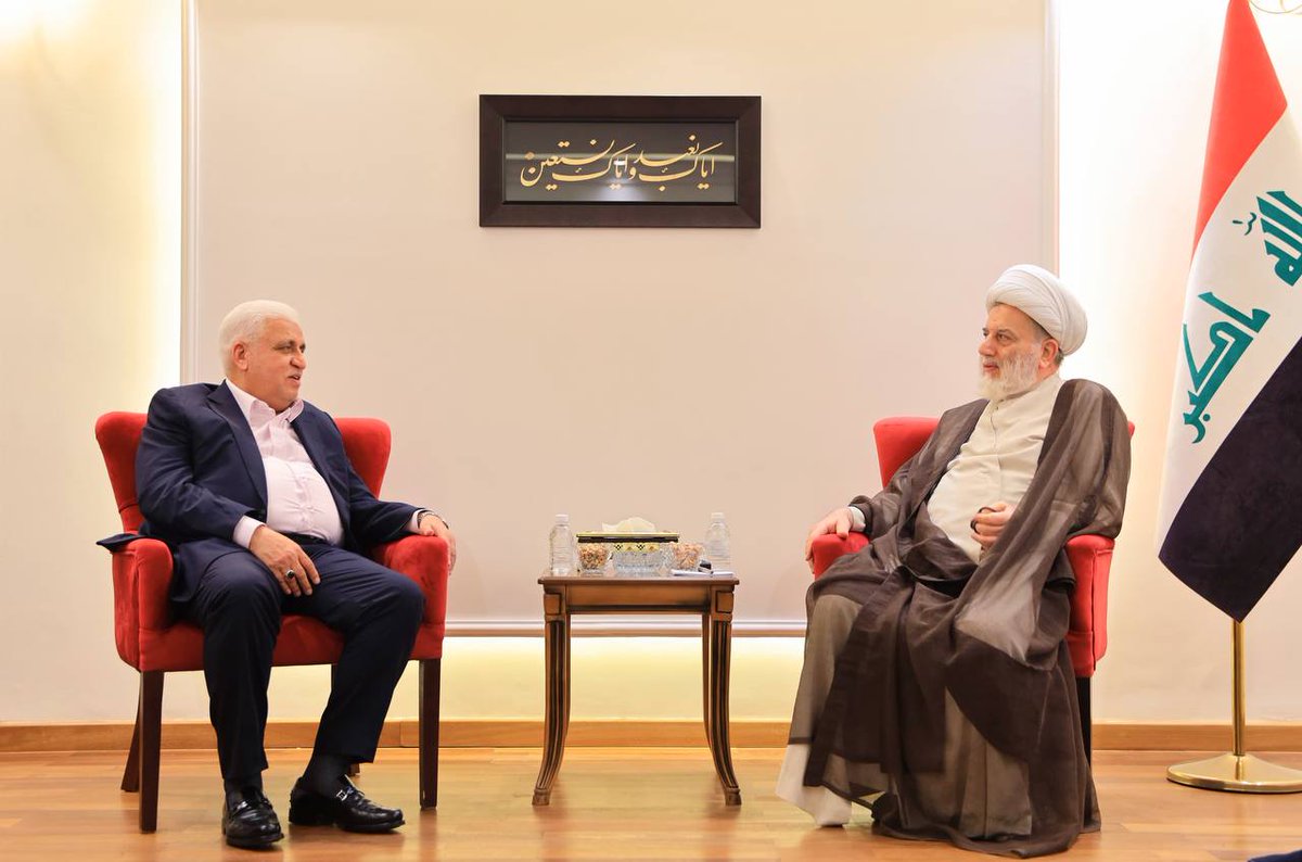 الشيخ همام حمودي يستقبل رئيس هيئة الحشد الشعبي، فالح الفياض، ويبحث معه تطورات الساحة العراقية وتداعيات مجزرة رفح، ويؤكد
#الشيخ_همام_حمودي
همام حمودي
المجلس الأعلى الإسلامي العراقي
#الحشد_الشعبي