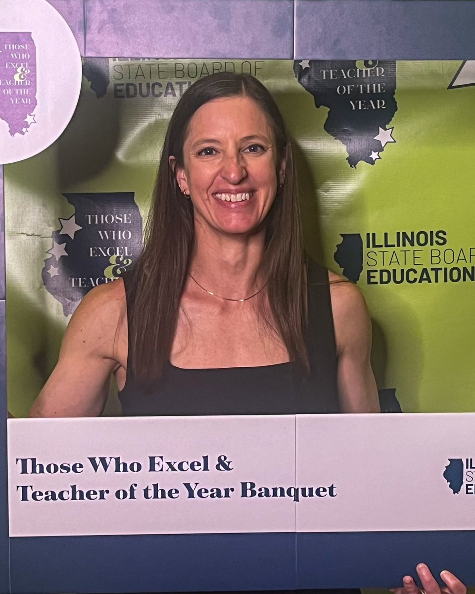 RB4L Spotlight 🤩: Lauren Timony is a Reading Specialist & Math Interventionist at Hawthorn School District 73. She received the Illinois State Board of Education’s 2024 Those Who Excel & Teacher of the Year Award, with recognition in the Student Support Personnel category!