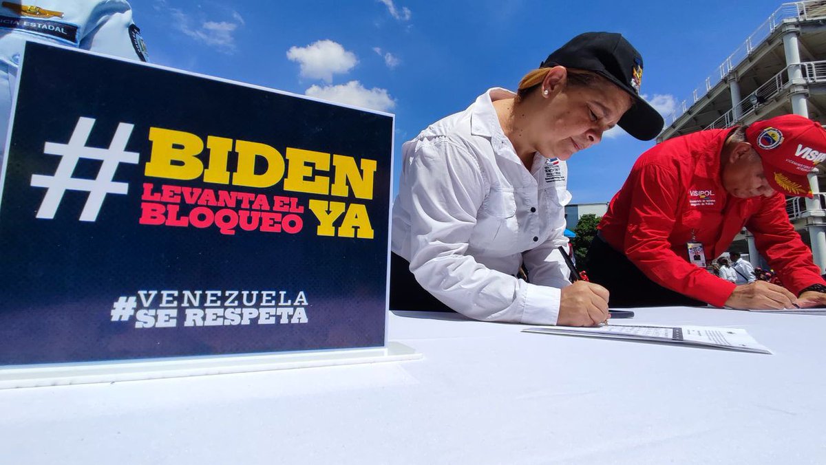 unesmonagas's tweet photo. #28MAY || El bloqueo debe levantarse definitivamente, es nuestro derecho como país soberano exigir el cese de las medidas coercitivas unilaterales, impuestas, que le han causado grandes daños a la nación.

#PorAmorAVenezuela 
#PorLaPazDerogaYa https://t.co/kL8g2Ys3vz