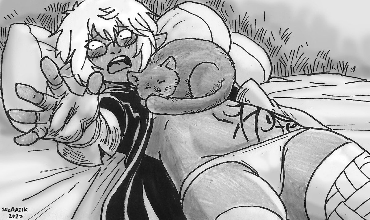 marinoig's tweet photo. @Nixarim Que te ponga dibus de Ved’Lith dices? #Aiers #Drow https://t.co/W8QMK0AEjN