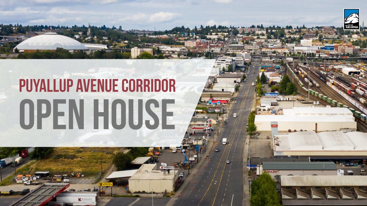 Join us tomorrow evening, from 5:30 - 7:30 PM, at the @TacomaDome for a public open house. This event aims to offer insight and gather feedback on the proposed enhancements planned for the Puyallup Avenue corridor. #Tacoma ➡ cityoftacoma.org/capital-projec….