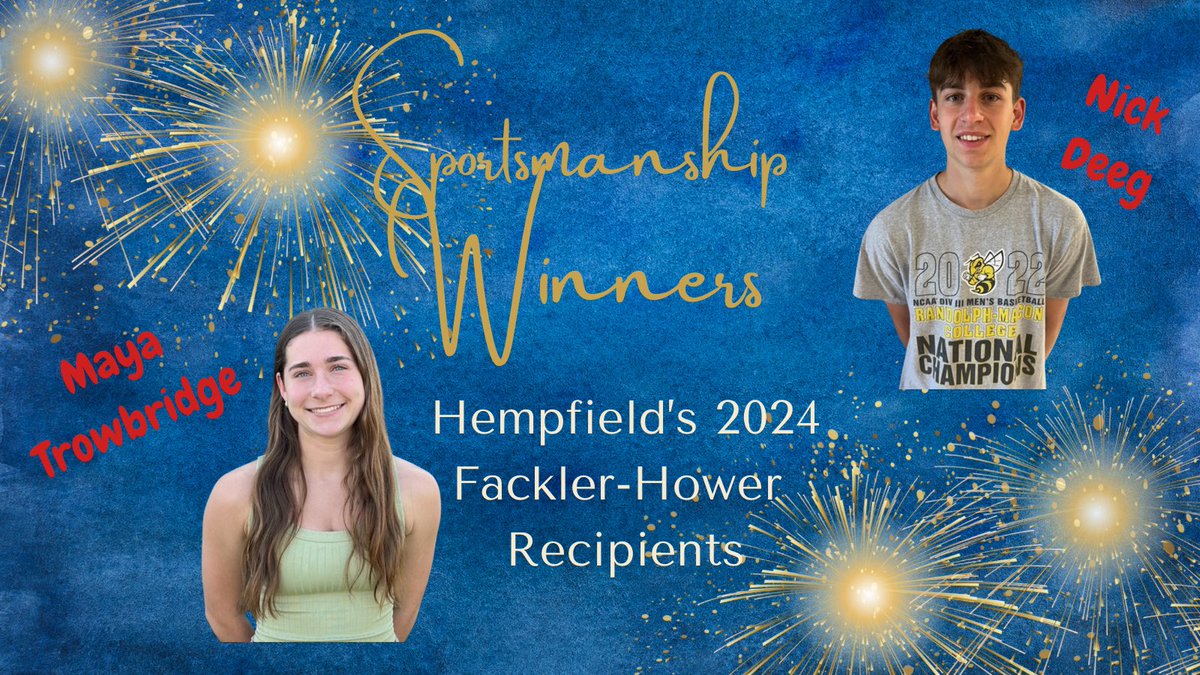 Hempfield Athletics (@hsdsportsscores) on Twitter photo Congrats to Nick and Maya for representing your school and community with class and positivity. ❤️🖤 <a href="/hempfield/">Hempfield SD</a> Congrats to Nick and Maya for representing your school and community with class and positivity. ❤️🖤 <a href="/hempfield/">Hempfield SD</a>