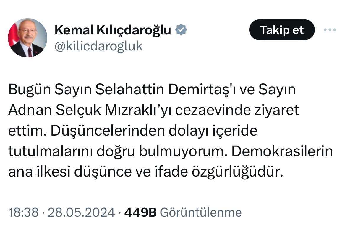 Kendisini DEM’li olarak tanımlayanların, kendisini CHP’li ve solcu olarak tanımlayanların bizi linçlemelerini bir yere kadar anlamak mümkün! Yalnız kendisini Türk milliyetçisi olarak tanımlayıp sonra da bizi Kemal Kılıçtaroğlu’na destek vermediğimiz için suçlayanalar, gece gündüz