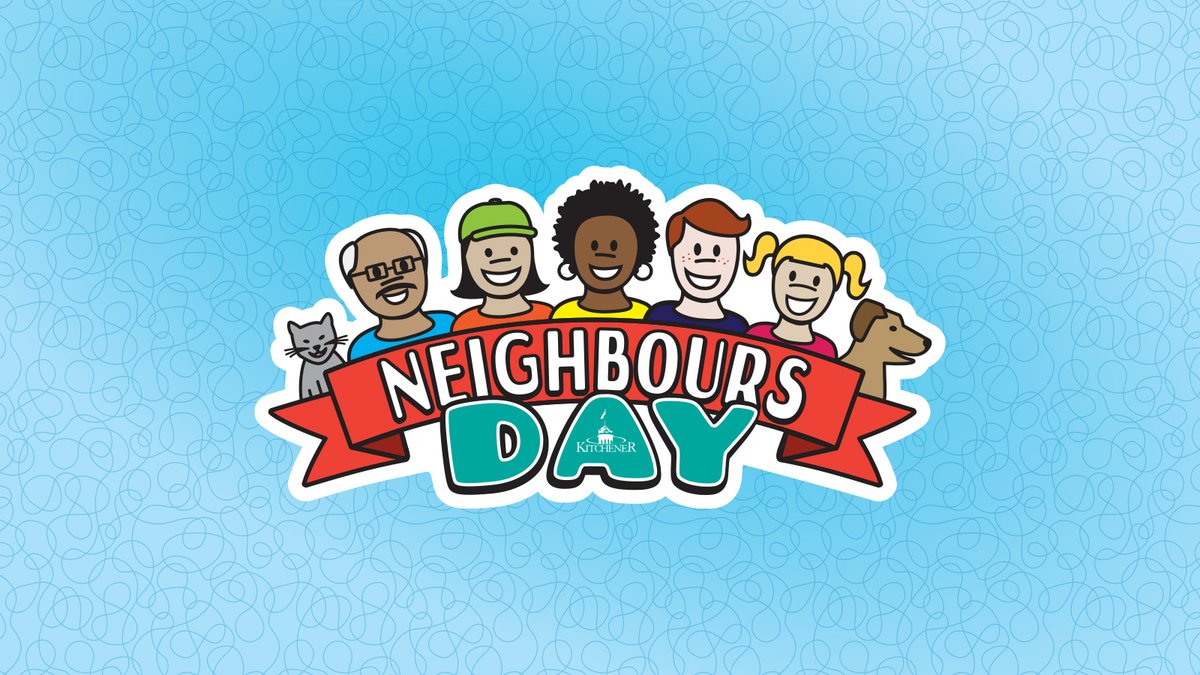 On #NeighboursDay Sat. June 15 join us for live music on porches, driveways & front lawns! Homes across #Kitchener will be hosting FREE outdoor parties with local musicians performing between 1–6pm We can’t wait to see you around! Details: kitchener.ca/neighboursday #LoveMyHood