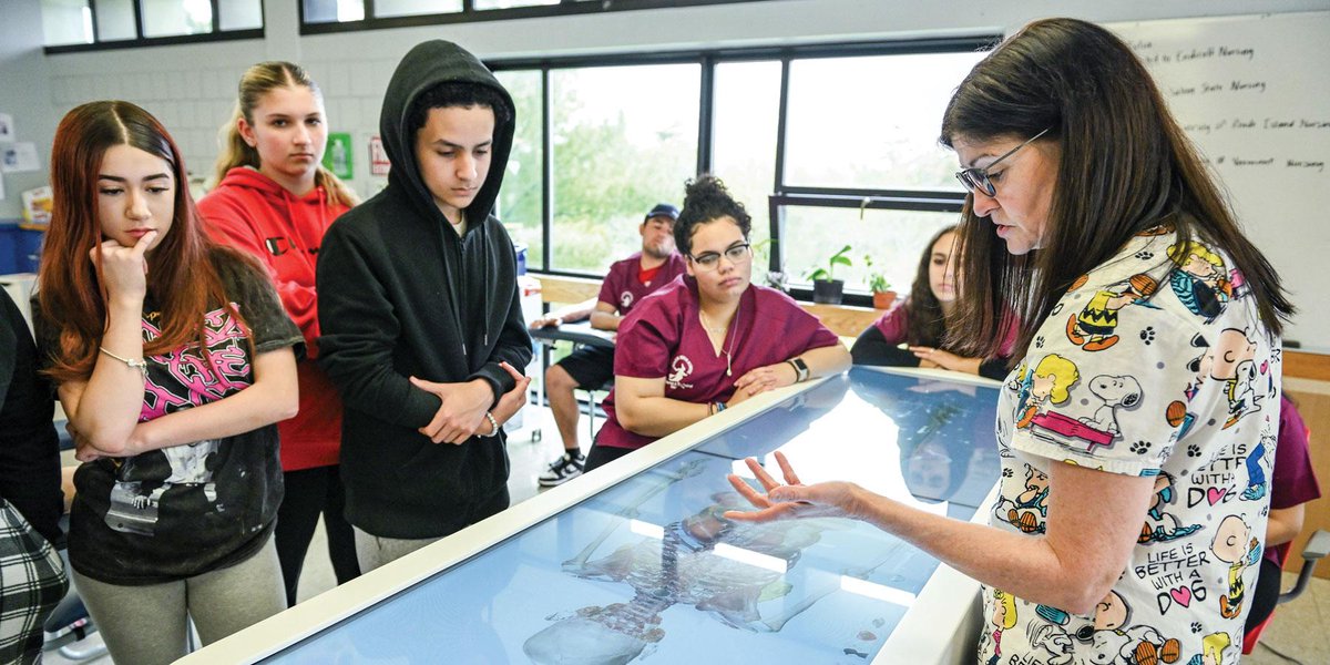 Contemporary #CTE gives students a comprehensive education that goes beyond vocational skills, says @MarioSousaCTE. Read how CTE programs at @_SalemHigh_ @SHS_CTE_ bridge academics and practical skills in #AmericanEducator aft.org/ae/spring2024/…