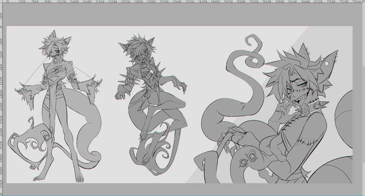 🤡 Churches ref is slowly coming along.
Putting it to the side again for now though.

#art #wip