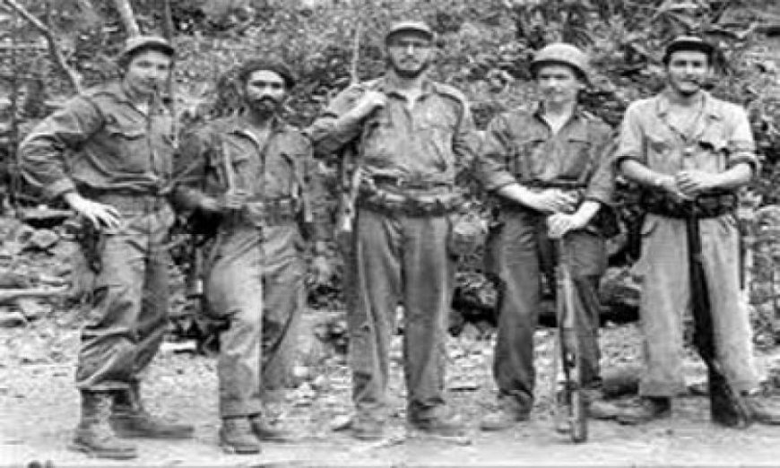El 28/5/1957, un disparo a la caseta protectora del equipo de radio del cuartel de El uvero marcó el inicio del primer gran combate del Ejército Rebelde, que marcaría según el Che, la mayoría de edad de la fuerza revolucionaria.#Cabaiguán,#CabaiguánEduca,#SanctiSpíritusEnMarcha
