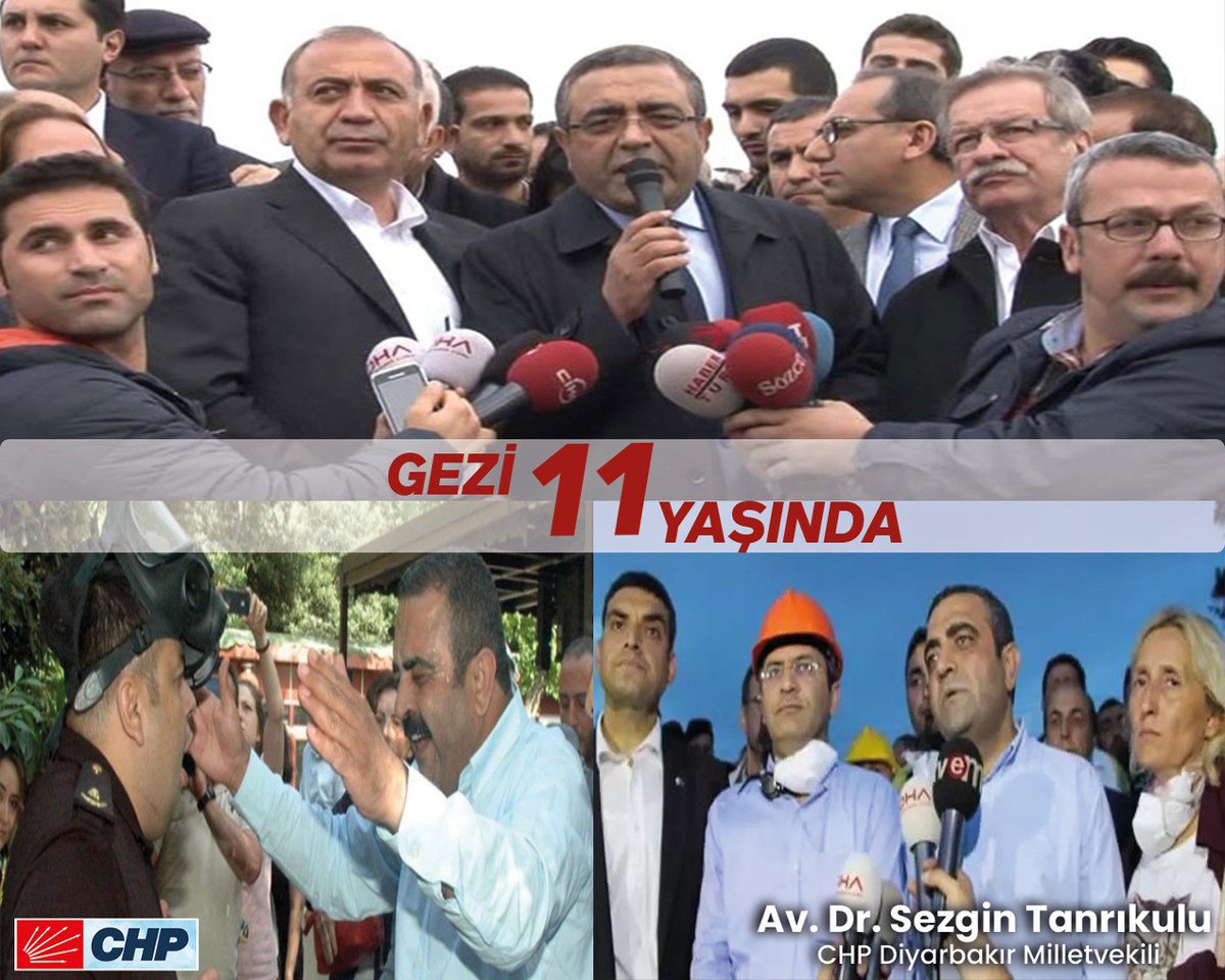 Gezi'deydik; öncesinde de, sonrasında da. Özgürlük, barış ve adalet için dostlarımız tutsakken, biz özgür değiliz. #GeziDirenişi #Gezi11Yaşında #Gezionbiryaşında #GEZİ #GeziParkı