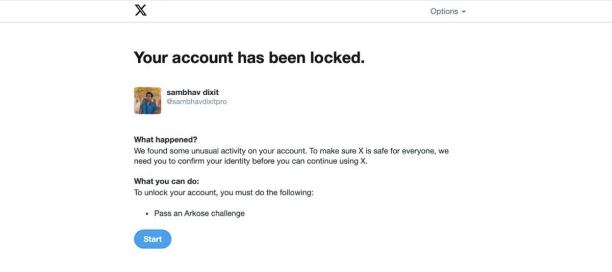 sambhavdixitpro's tweet image. Locked out of Twitter again, second time! 😤 Twitter really needs to improve their spam automation and stop detecting me as an AI. Maybe they need a better AI engineer. @X, I&apos;m willing to help out. Kindly accept my resume. #twitterpost #frustrateduser