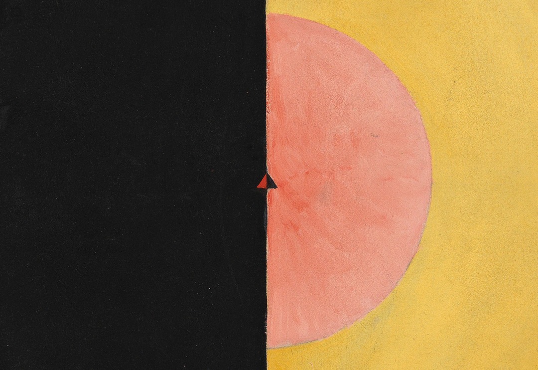 Detail: “Group IX/SUW, The Swan, No. 17”. Hilma af Klint. 1915.