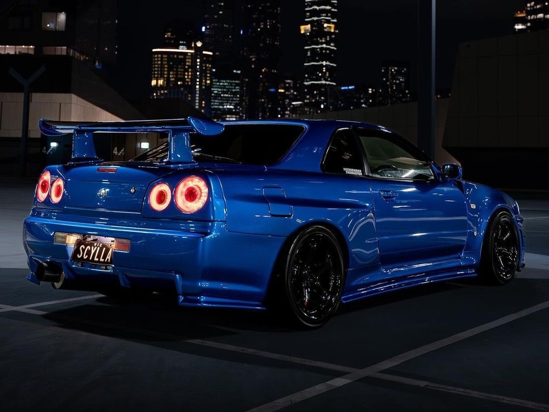 DailyGTRTM's tweet photo. Nissan GTR-R34 Skyline spec'd in Bayside Blue https://t.co/V2lK1RKWLR