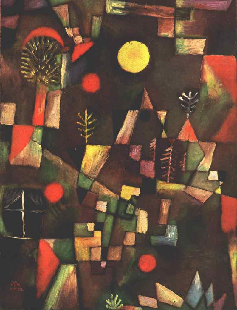 Full moon Paul Klee