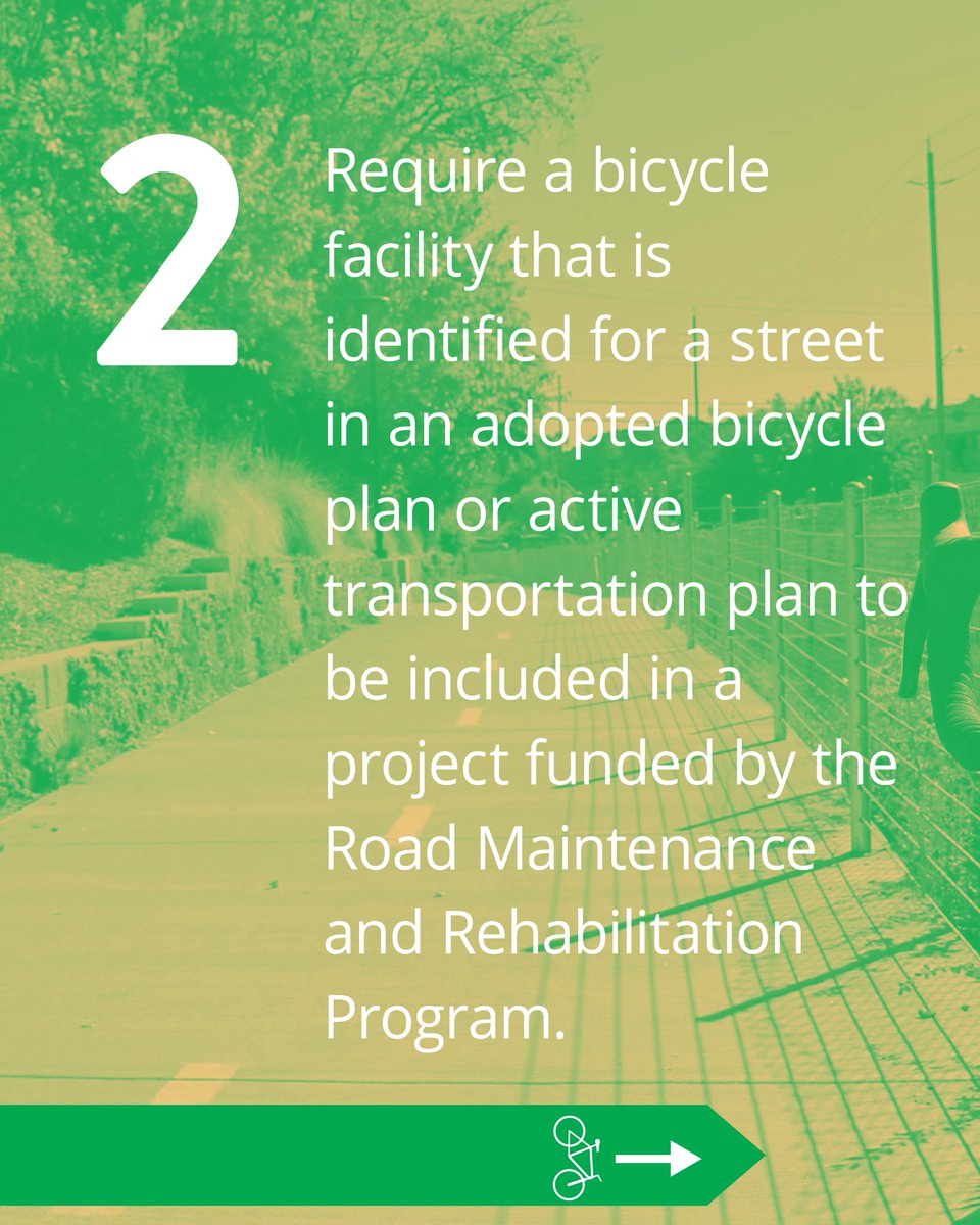 CalBike's tweet photo. ๐ดโโ๏ธ CalBike is proud to support AB 2290! ๐ดโโ๏ธ
This game-changing bill aims to make biking safer and more accessible with three key provisions. ๐ฒ #BikeSafety #AB2290 #CalBike #ActiveTransportation https://t.co/k2BTW3sxJj