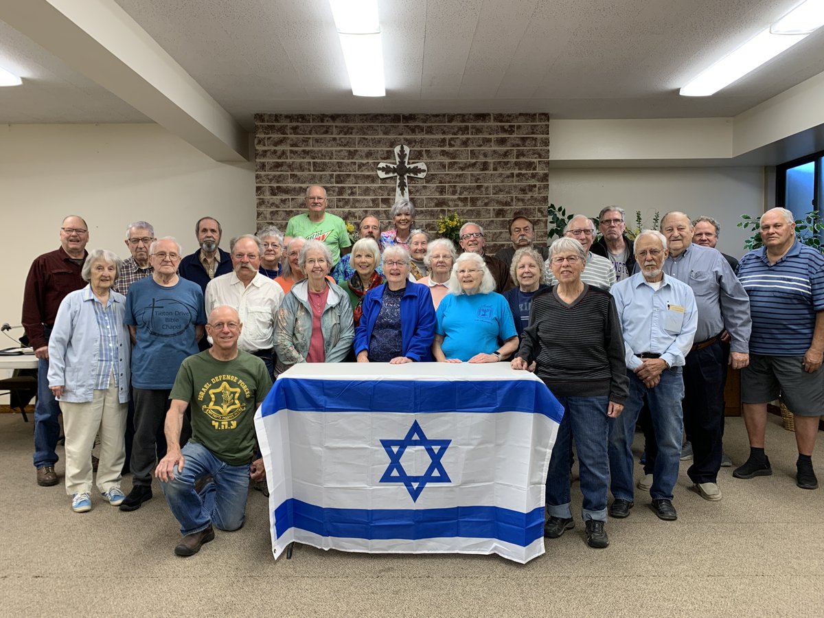 Thursday morning Bible study at Tieton Drive Bible Chapel, Yakima, Wa. We pray for and support Israel.