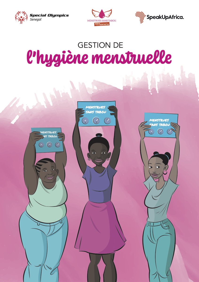 @sosenegal  grâce à son partenariat avec @speakupafrica contribue à l'amélioration de la santé de l'hygiène menstruelle des jeunes filles  ayant une déficience intellectuelle. L'objectif est ainsi de lutter contre la #precaritemenstruelle.
#menstrualHygiene
#inclusivehealth