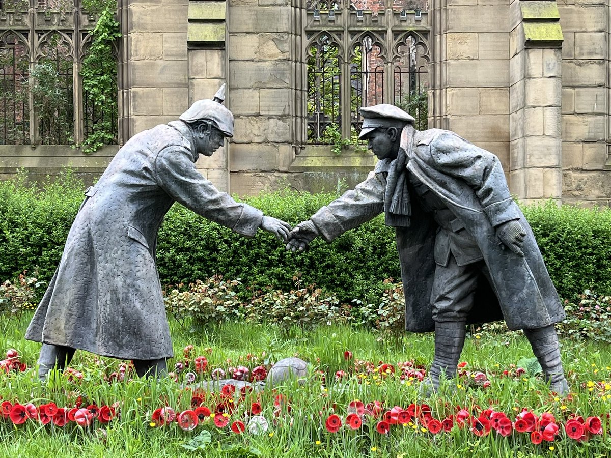 @StormHourMark Liverpool …. In front of a war damaged Church.