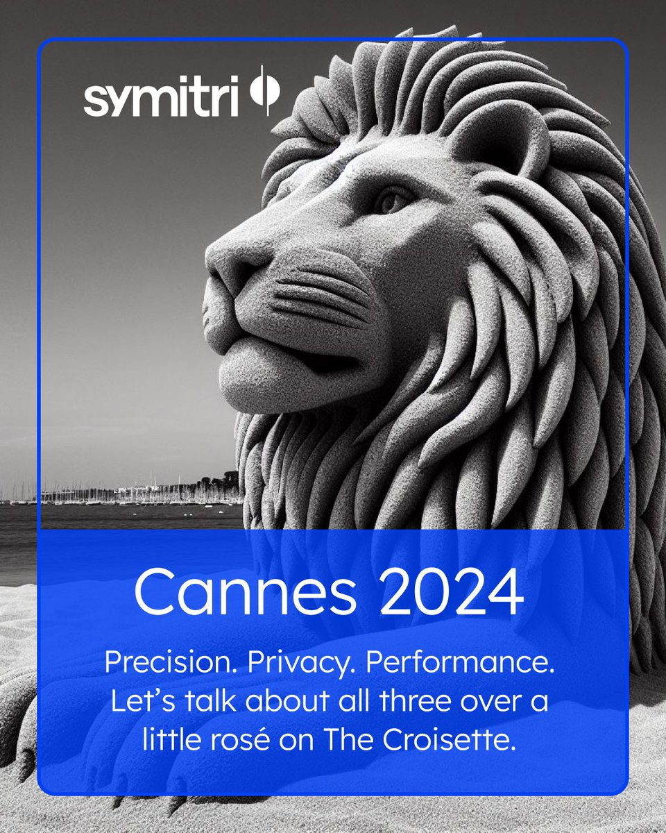 We're incredibly excited for our first #Cannes as #Symitri! We're in town all week along with <a href="/TrustXads/">TRUSTX</a> and will be taking part in some thought-provoking discussions about the future of our industry. To join the conversation or to meet 1:1 drop us a note: trustx.org/trustx-at-the-…