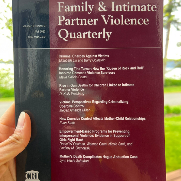 Nicole Snell of <a href="/girlsfightback/">Girls Fight Back</a> and her coauthors have had their research and findings published again in Family &amp; Intimate Partner Violence Quarterly. Thank you for helping make the world a safer place!