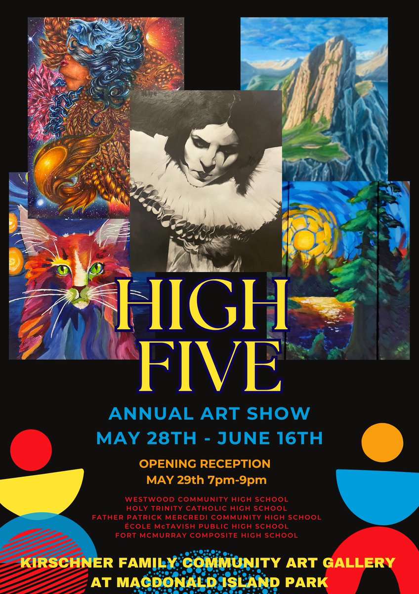 We are excited to announce that the High Five Annual Art Show is officially open at MacIsland, running until June 16th! Don't miss the opening reception tomorrow from 7-9 PM! @annaleeskinner #FMPSD #YMM #RMWB