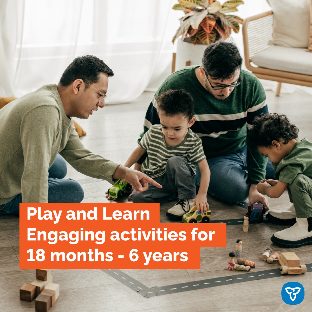 Naming objects and organizing them is a fun and easy way to build your toddler’s vocabulary.

You can ask questions like:
'What is it?'
'What does it do?'

#PlayandLearn today!
playandlearn.healthhq.ca/en/toddlers/la…