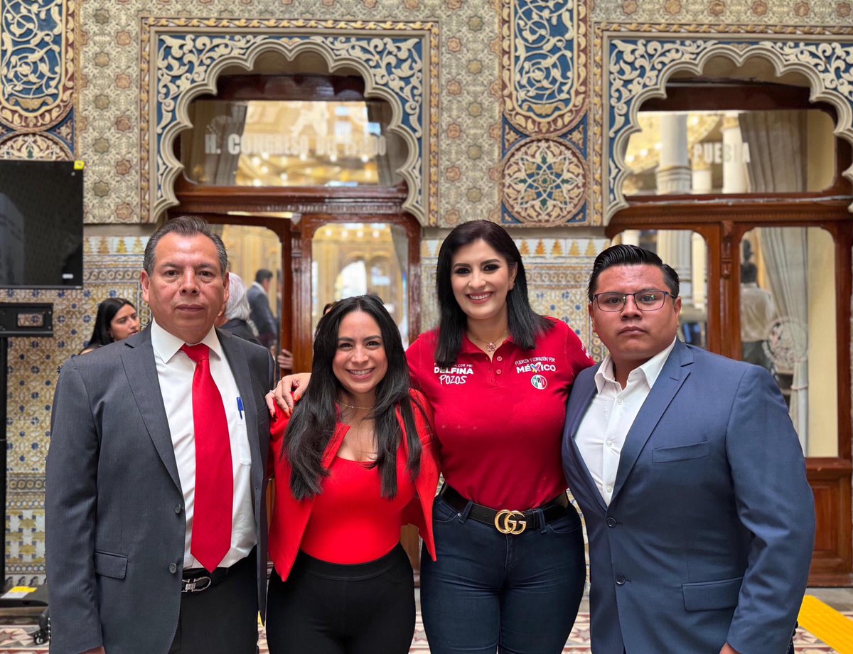 Felicito con afecto a mi amigo priista Héctor Gutiérrez, quien tomó protesta como Diputado Local en el Congreso de Puebla, con la presencia de mi amiga diputada <a href="/Lidia_OcanaMd/">Lidia Ocaña Madrid</a>, el diputado José Ambrosio Corona y el apoyo de nuestro próximo senador <a href="/NestorCamarillo/">Néstor Camarillo</a>…