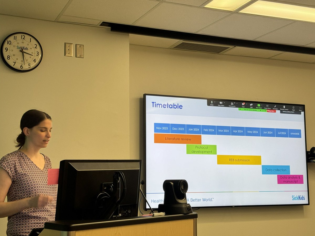 Our brand new chief fellow Marina Santachi sharing her project “Negative fluid balance and nutritional delivery: A furosemide substudy” 💉