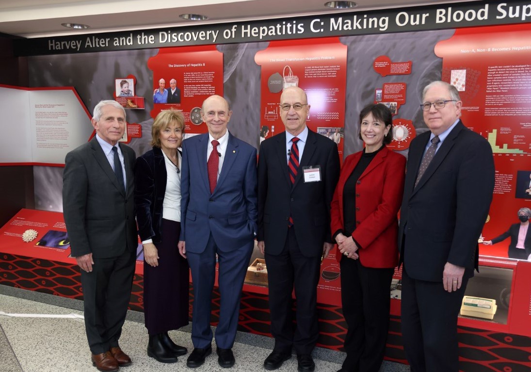 May is #NationalHepatitisAwarenessMonth. We’re honoring @NIHClinicalCntr Nobel laureate Dr. Harvey Alter whose discovery of hepatitis C eliminated the risk of post-transfusion hepatitis and ensured the safety of our nation’s blood supply.