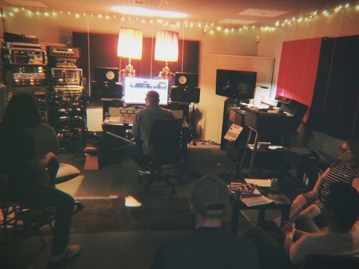 Hello from the studio!

We recorded basic tracks for some new songs this weekend at Bang A Song Studios in Gloucester, MA with our man Adam Taylor at the helm. ✌️❤️