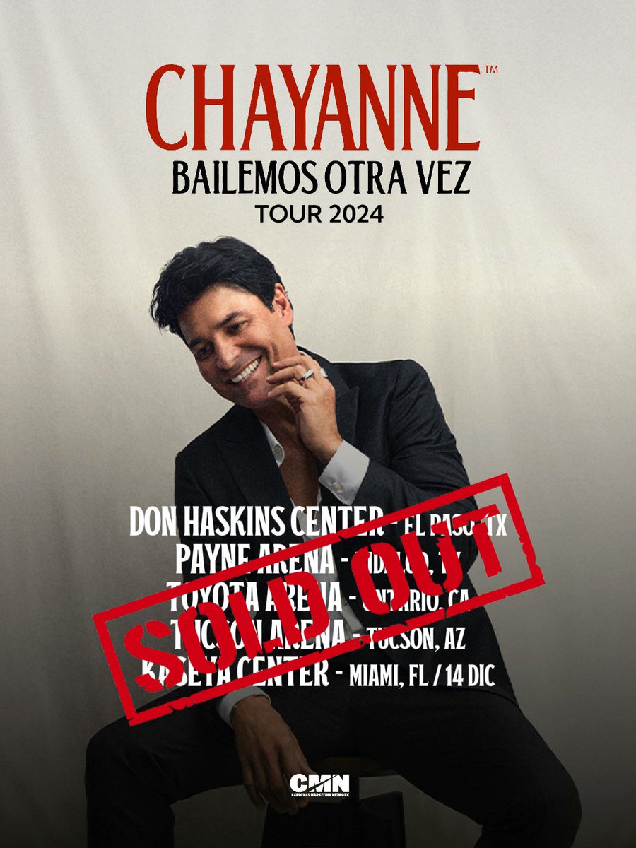 ¡Mi gente bonita! Ustedes siempre saben cómo alegrarme. Me desperté con la noticia de que ya hay varios sold out de #BailemosOtraVesTour 🇺🇸 se me llena el corazon de emocion y gratitud.❤️ Nos vemos pronto!