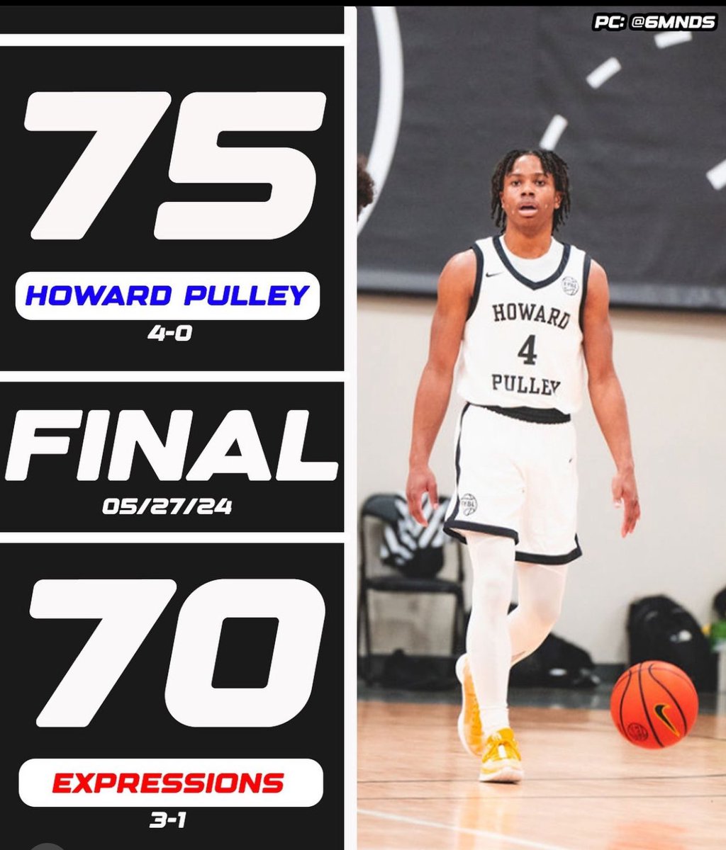 Malachi Hill, a standout for @PulleyHoopsE15, has made a significant impact, helping his team reach the Peach Jam. Known for his unique play and versatility, Hill has proven himself as a key contributor. His rising profile ensures he'll be a name to watch. Hill drops 27.