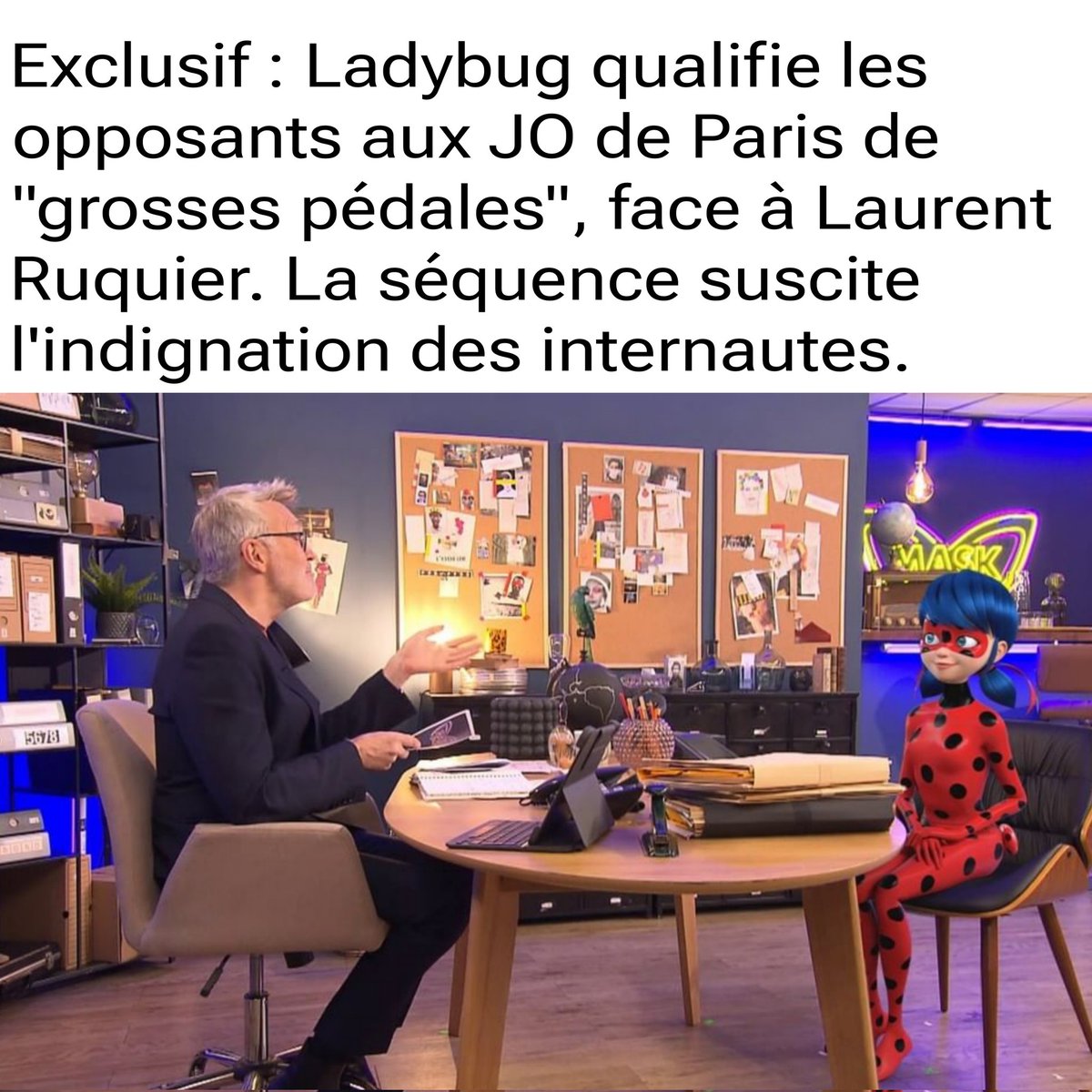 🔴 Exclusif : nouvelle polémique autour de la petite phrase de Ladybug.