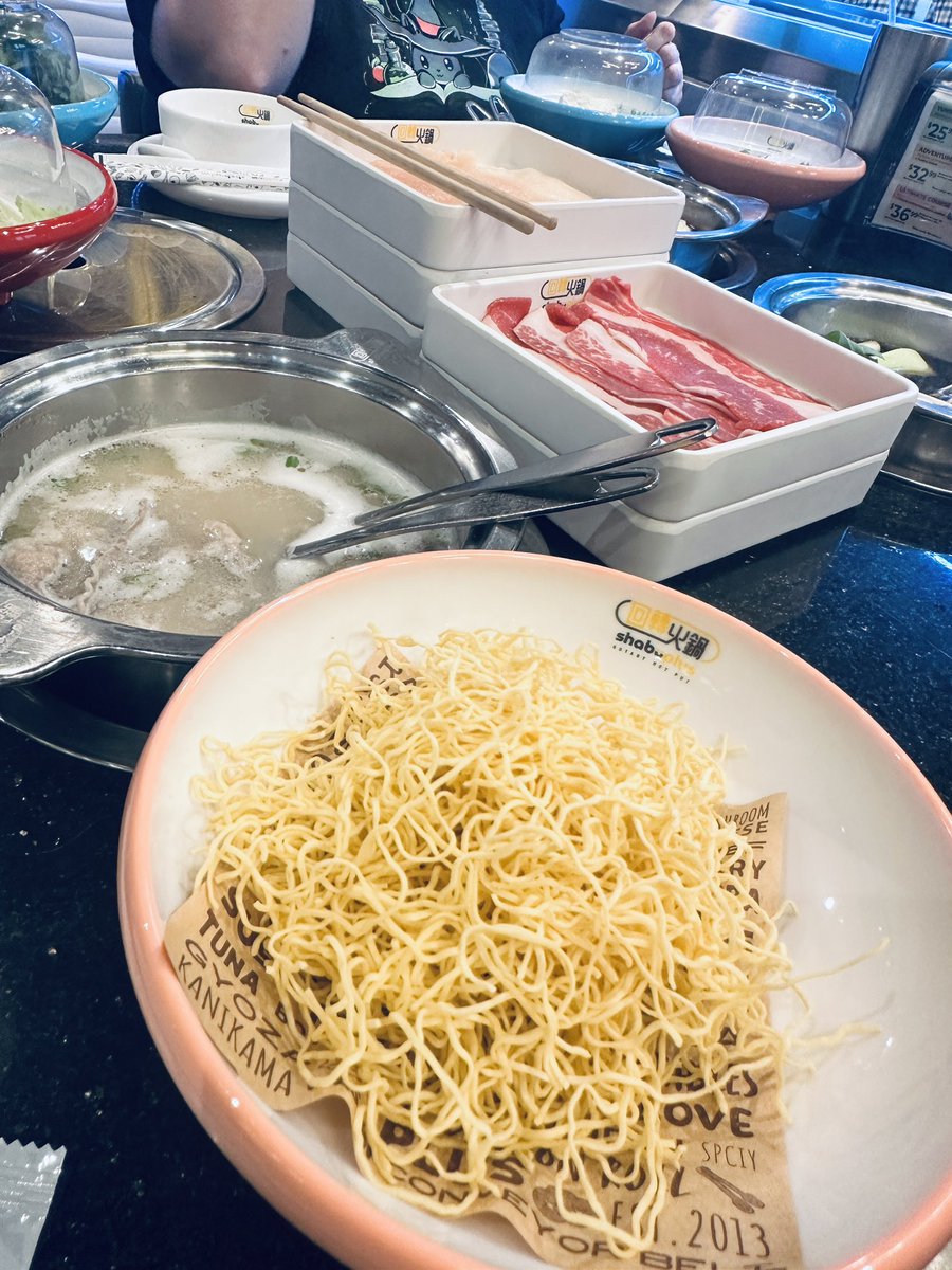 apm239's tweet photo. Chicago IV: Things weren’t all sugar and sweets! We also stopped for more substantial (all you can eat) meals at Shabu Plus Rotary and K-Town Korean BBQ. Talk about some delicious hot pot and grilled meat! https://t.co/JKpHbq3LxY