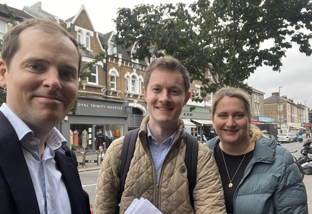 A great evening campaigning with the <a href="/Conservatives/">Conservatives</a> councillor team 🙌