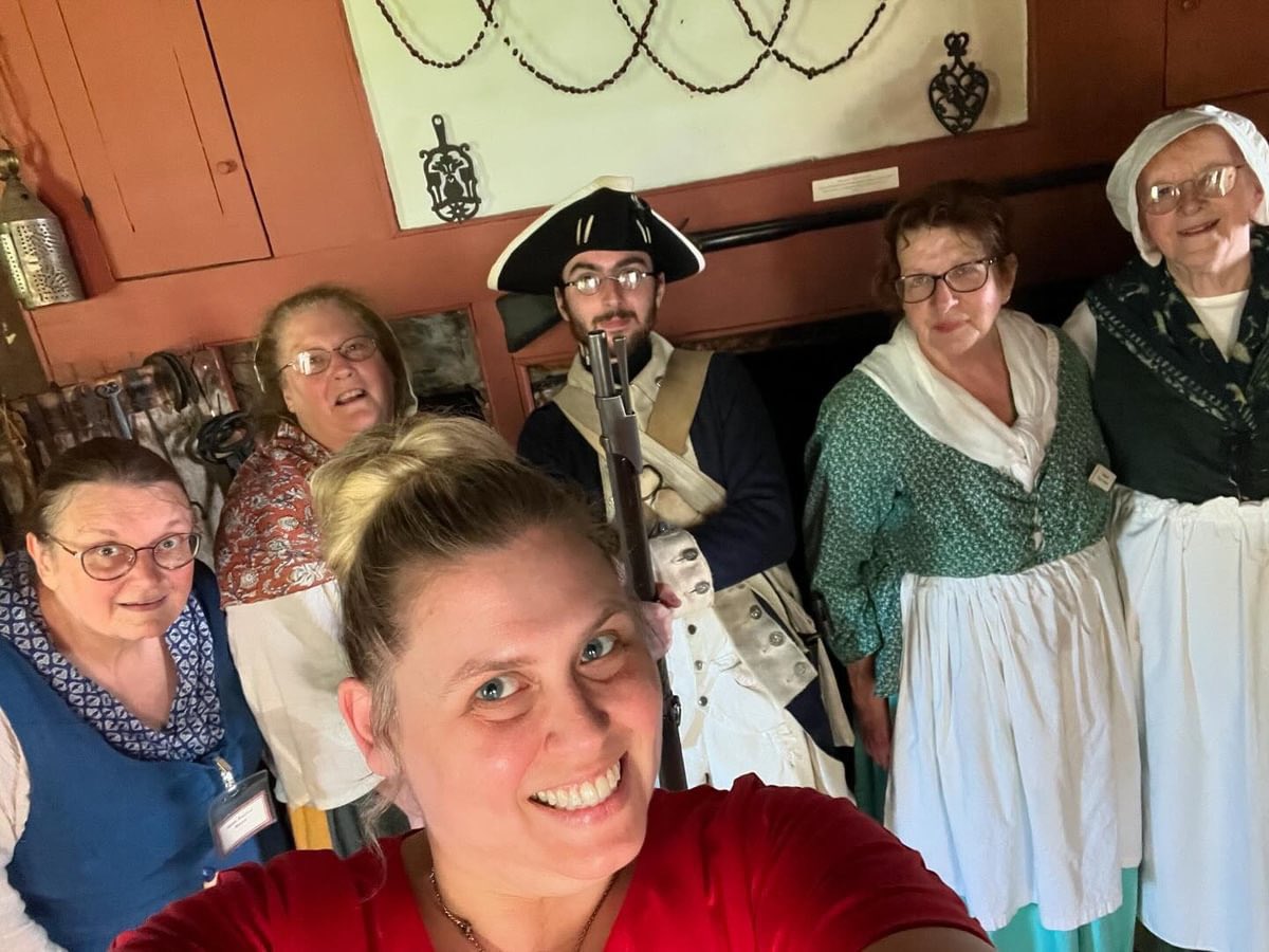 DerbyHistorical's tweet photo. And that’s a wrap!!! Last day of A Day in 1762 program has come to an end for this school year! This year was challenging, but we got through like we always do! (Not pictured is Mistress Maria) Until Fall, now time to enjoy the summer. https://t.co/a2dEFnmuUR