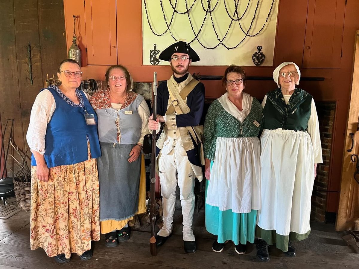 And that’s a wrap!!! Last day of A Day in 1762 program has come to an end for this school year! This year was challenging, but we got through like we always do! (Not pictured is Mistress Maria) Until Fall, now time to enjoy the summer.