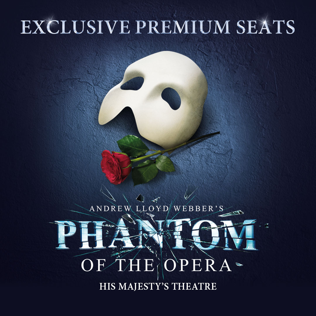 Exclusive seats for The Phantom of the Opera from £125 🎭

Immerse yourself in the timeless tale of love and mystery with The Phantom of the Opera at His Majesty's Theatre.

Book your Premium seats > bit.ly/2XAAxDT