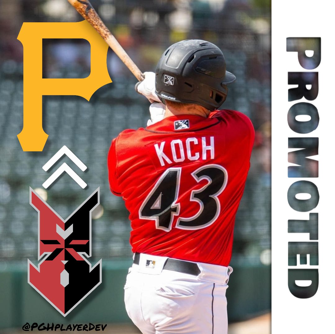 Pittsburgh Pirates Player Development Report (@pghplayerdev) on Twitter photo C Grant Koch is getting the call to the <a href="/Pirates/">Pittsburgh Pirates</a> to replace Joey Bart, who has been placed on the 10-day injured list (retroactive to May 27).
#LetsGoBucs C Grant Koch is getting the call to the <a href="/Pirates/">Pittsburgh Pirates</a> to replace Joey Bart, who has been placed on the 10-day injured list (retroactive to May 27).
#LetsGoBucs