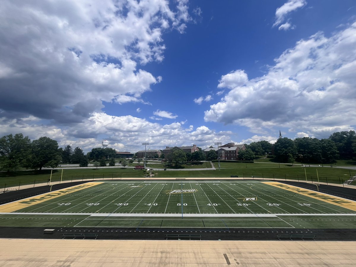 What a day on The Hill. One of the best views on campus.