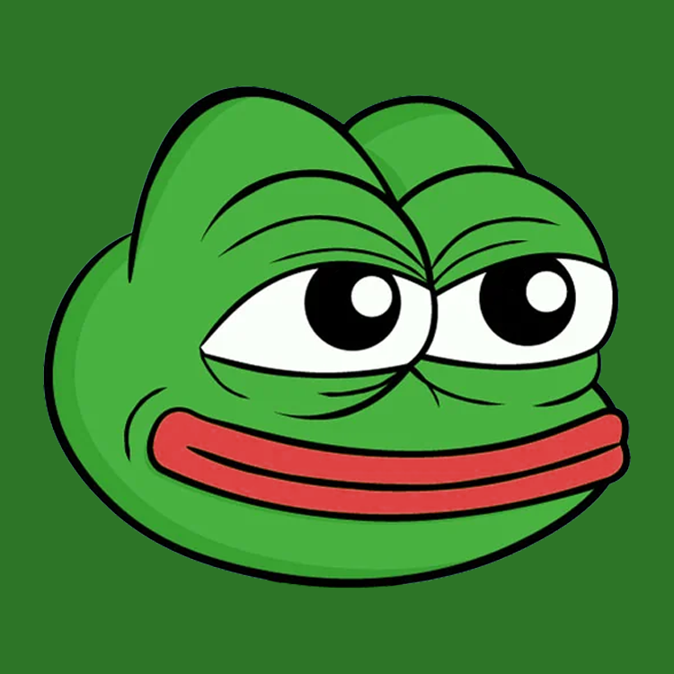 OfficialPepeEth's tweet photo. The Official $PEPE on ETH 🐸 OG #1 fade at your own risk frens https://t.co/uK0maVa52M