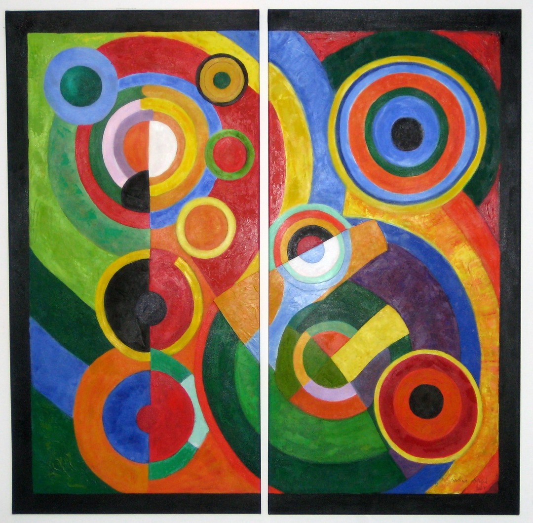 'Rhythm'. Robert Delaunay. 1912.