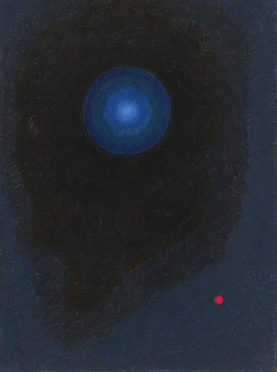 Wassily Kandinsky..
 Blue, 1927