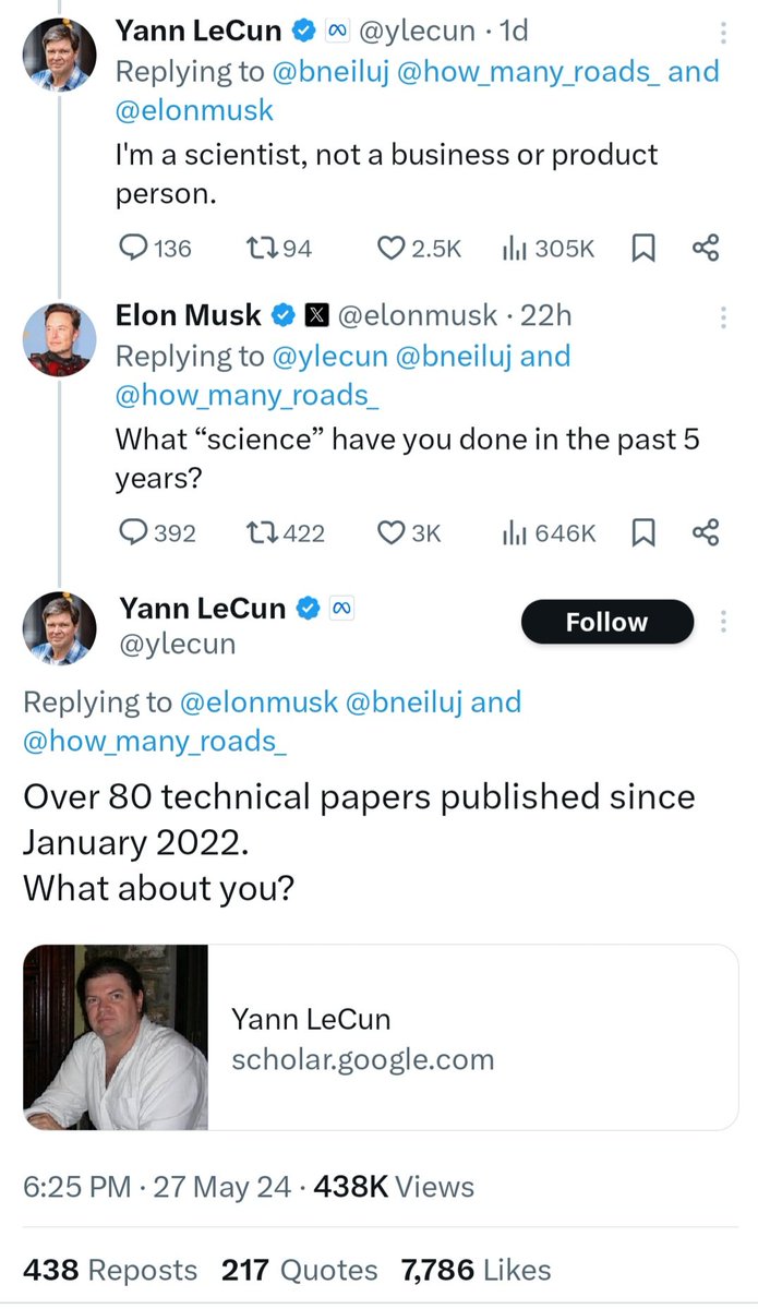 SethAbramson's tweet image. Elon Musk is not a serious person and he is routinely owned online—with minimal effort—by those who are

Musk is nothing more than the sh*tty, abusive, shockingly tech-ignorant boss of some excellent scientists and engineers