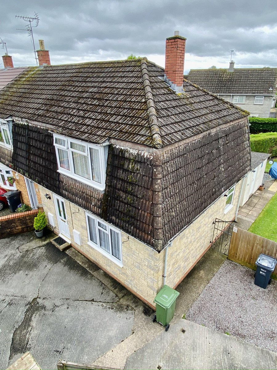 Out with the old and in with the new. New roofs, insulation and rainwater goods in Somerton for Abri. 11 units completed in just 6 weeks. #roofing #somerton