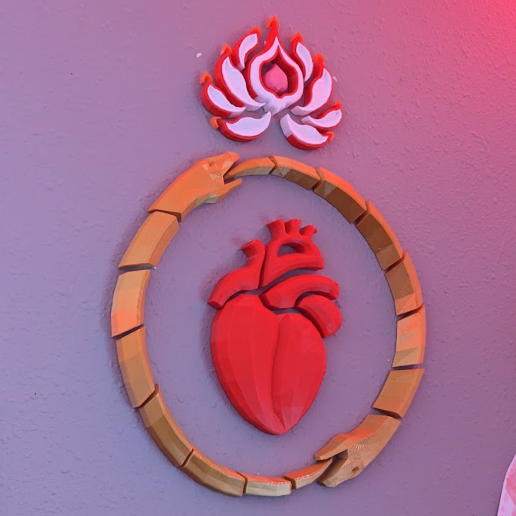 ValiantDan's tweet photo. Here is the final result of my artwork, which I created in a polygonal style. It took some time to print, as the scale was adjusted to fit the entire print bed. I will adjust the alignment of the pieces later, but I am very happy with the outcome. https://t.co/p3YeqZhBB4